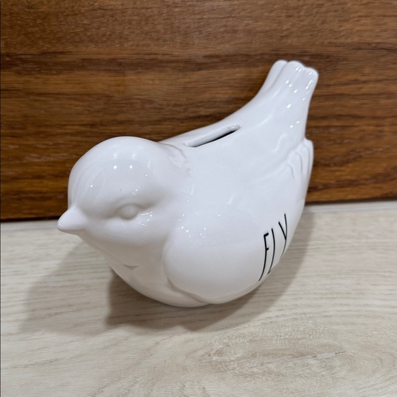 Rae Dunn FLY Bird Bank - Picture 2 of 4